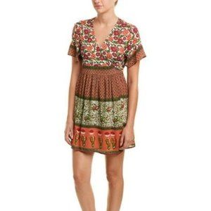 NWT RAGA BOHO PRINT WRAP TOP or DRESS